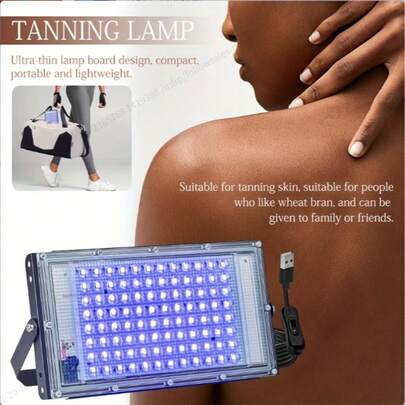 5V USB 96 LED Natural Light Skin Care Lamp, 180° Adjustable Angle, Suitable For Home Use, Great Gift For Holidays