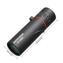 2000x24 HD Monocular Telescope Mini Portable Mobile Phone Telescope With Holder Outdoor Camping Hunting Birdwatching Telescopes - Multicolor - View 4