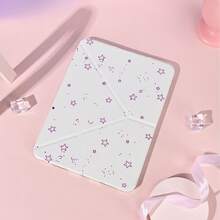 1个带笔槽的多角度磁吸支架保护套，支持自动休眠/唤醒功能，适用于Pro/Air/三星Galaxy A9/S9/S7/S10+/小米Pad 5/6/7等平板电脑。 - 彩色 - 查看 3