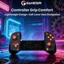 GAMESIR X5 Lite ESports Game Controller, Hall Effect Joystick, Zero Dead Zone, Silicone Buttons, Zero Latency, Type-C Fast Charging, Type-C Compatible With IPads, Tablets, IPhones, Apple And Android Mobile Games Peripherals - View 10