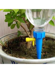 16pcs Automatic Self-Watering Drip Irrigation System With Timing And Flow Control Function - Leak-Proof Set, Suitable For Potted Plants, Flower Beds, Greenhouses - Automatic Watering System - A - View 3