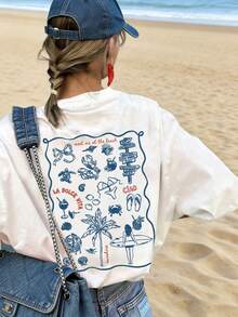 Women T-Shirts - White - View 8