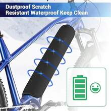 Vỏ bảo vệ pin xe đạp điện, khung bảo vệ pin tích hợp. - Nhiều màu - Xem 5