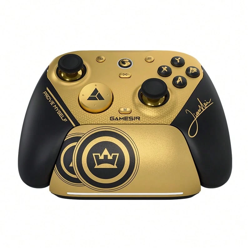 GAMESIR The G7Pro 8K Champion Co-Branded Game Controller Features An 8000Hz Polling Rate, 0.5ms End-To-End Latency, A Custom TMR Joystick, One-Button Switch Wake-Up, And Support For IOS, Android, Switch, Steam, And PC Devices. - View 1