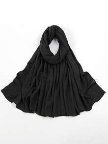 1 Box Premium Jersey Hijab Set, 4pcs Headscarves + 2pcs Hair Clips, Muslim Turbans, Daily Casual Outdoor Hijab, Breathable Shawl, Scarf Set, Gift Box, Holiday Gift - Multicolor - View 10