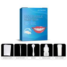 Juego de relleno dental moldeable Jaysuing para maquillaje de, relleno temporal de huecos en los dientes y modificación de dentaduras postizas. - 1 - Ver 7