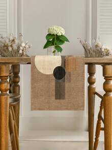 1 tấm khăn trải bàn kiểu Bohemian chất liệu giả vải lanh, thảm trải bàn ăn hiện đại, khăn trải bàn hình chữ nhật, có thể giặt, thích hợp cho nhà bếp, bàn ăn, tiệc tùng, trang trí đám cưới, tiền sảnh, họp mặt gia đình, bàn cà phê, phòng khách. - Lạc đà - Xem 5