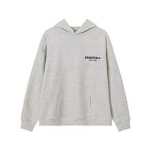 Men Sweatshirts - 6630 Hoodie White/Gray - View 1