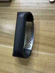 1个手动压蒜器，制作蒜蓉的实用厨房工具 - 黑色 - 查看 10