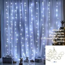 3 Meters X 3 Meters 300 LED String Lights, 8 Modes, USB Powered, Suitable For Indoor/Outdoor, Room, Wall, Wedding, Party, Christmas Decor - Multicolor - View 15