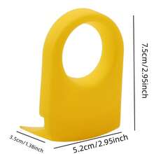 ABS材质饮料夹瓶扣支架啤酒鸡尾酒杯卡扣，适用于大酒杯和高脚杯，家庭酒吧厨房派对用品 - 查看 4