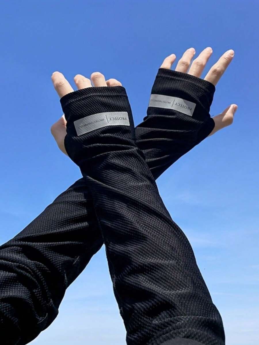 Unisex Cooling Arm Sleeves, Sun Protection Arm Covers, Loose Breathable Comfortable Cooling Sleeves For Driving, Cycling, Hiking And Outdoor Sports