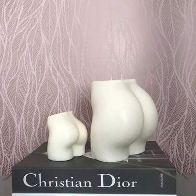 Extra Large Booty Candle 16cm | Double Wick | Bum Bottom Torso | Soy Wax
