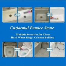 3Pack Pumice Stones, For  Pool Cleaning, Pumice Stone Toilet Bowl Cleaner Scrubber, Toilet Pumice Stone With Handle For Bathroom Kitchen Sinks Grills, Household Stove Grate Toilet Bowl Cleaner - Hồng - Xem 5