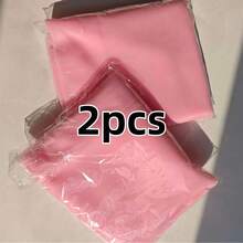 1件装 - 118英寸 x 9.83英尺缎面背景幕布，不透明缎面布料背景，适用于婚礼、派对、订婚仪式、舞台装饰、结婚纪念日、生日派对、情人节、万圣节派对、房间窗户装饰（白色、薄荷绿、香槟色、黑色） - 嫩粉紅色 - 查看 5