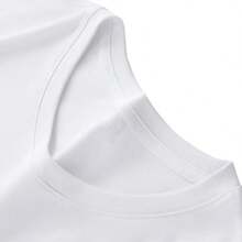 1PC Men's Casual Minimalist Mountain Printed Short Sleeve T-Shirt, Summer,Men Summer Letter Printed Round Neck Short Sleeve Casual T-Shirt,Machine Washable Casual Shirt For Casual Attire, Leisure Apparel, Round Neck Tee, Cotton Loose Fit Short Sleeve Tee | Graphic Tee, Men's Heavyweight Cotton T-Shirt, Solid Color Short Sleeve Crewneck Tee, Relaxed Fit For Casual & Everyday Wear | Men's Fashion, Basic Tee, Plain T-Shirt, Cotton, Streetwear, Minimalist, Summer Top, Wardrobe Staple, High Quality, Solid Tee,Graphic Tees, Oversized T-Shirt, Polo Shirt, Button Up Shirt, Vintage Graphic Tee, Streetwear Tops, Waffle Knit Shirt, Men's Henley, Linen Shirt, Basic Tee - Áo phông trắng - Xem 4