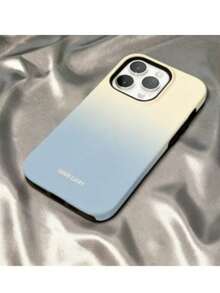 Milk Blue Gradient 'GOOD LUCKY' Phone Case, Aesthetic Protective Case, Cute And Sturdy Multi-Layer Phone Protection, Stylish And Personalized Shockproof Gradient Cover, Compatible With Models 17/17 Pro/17 Pro Max/16/16 Pro/16 Pro/15/15 Pro/15 Pro Max/14/13/13 Pro/13 Pro Max/12/11/15-XS/16 Pro Max. Retro, Fashionable, Simple, And Cute Phone Case, Valentine's Day Gift, Holiday Gift, Can Be Given As A Gift To Family, Friends, Siblings, Or Partners.Minimalist Gradient Style,#MinimalistAesthetic #CoastalAesthetic #PhoneCaseDaily - Kiểu 7 (1 chiếc) - Xem 14