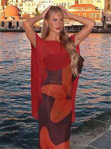 Women's Shawl, Chiffon Shawl And Shawl For Evening Dress, Wedding Wrap - Multicolor - View 7