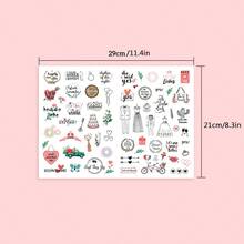 5sheets Wedding And Engagement Planning Stickers - Wedding Planning Stickers (Includes English And German) - A - View 2