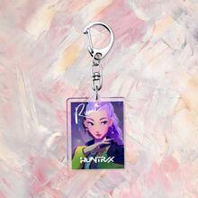 KPOP Acrylic Keychain Pendant, Witch Hunting Girl Group Keychain, KPOP Accessory - Multicolor - View 4