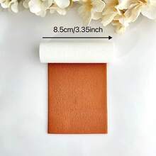 Rodillo de arcilla polimérica con textura de lija, molde de textura suave para arcilla polimérica, adecuado para hacer pendientes, colgantes y kits de joyería - Blanco - Ver 13