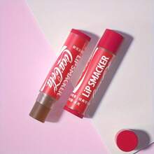 LIP SMACKER 2支可口可乐润唇膏，长效保湿，富含维生素E，舒缓唇部干裂，适合作为礼物送给亲朋好友，配有挂链可挂在包包上 - 可樂味 - 查看 2