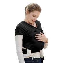 Oaoleer 1PC Baby Wrap Carrier,Hands Free Baby Carrier Sling,Lightweight,Breathable,Softness,Perfect For Newborn Infants And Babies Shower Gift - Multicolor - View 1