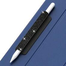 Diamond Light Luxury Silicone Pencil Holder Cover Compatible With Apple Pencil Pro 1st/2nd/3rd Generation, Universal For Gel Pens - Multicolor - View 9