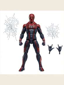 Hasbro Relive The Game! Spider-Man PS4 Velocity Suit Peter Parker Marvel Legends 6" Action Figure With Alternate Hands & Web Accessories - Multicolor - View 16