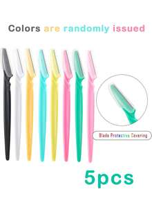 Qufiiry Eyebrow Shaver, 9 Pieces Face Shaver, Eyebrow Shaver, Women's Eyebrow Shaver, Women's Face Shaver, Dermaplaning Face, For Women And Men - A - View 13