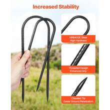 Threaded Insert - U-form, 25,4 X 5,1 Cm, 10 Mm, 12 Stück - View 3