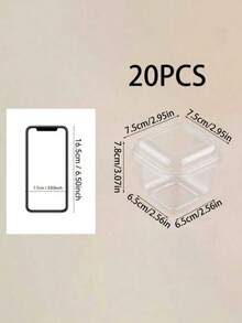 Hộp đựng bánh Tiramisu/Mousse (10/20 chiếc), hộp đựng tráng miệng bằng nhựa PP dùng một lần, thích hợp làm đồ dùng học tập làm bánh, túi đựng thực phẩm, hộp đựng thực phẩm, có thể đựng kẹo, sô cô la, bánh quy, v.v. - trong suốt - Xem 11