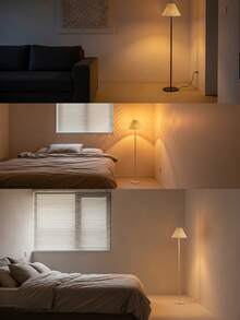 1pc Flower Pattern Floor Lamp, Minimalist Elegant Decor Piece Suitable For Bedroom, Living Room, Office, Atmosphere Lamp, Night Light - Multiple Colors - View 11