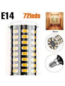 CanLing 20W LED玉米燈泡 E27/E26 嵌入式天花板燈 E14 AC85-265V 5W/7W/9W/12W/15W 適用於居家客廳廚房浴室臥室書房辦公室走廊儲藏室倉庫車庫地下室室內吊燈照明 110V/220V 無閃爍護眼 B22 - (AC85-265V)-LED Corn Light Bulb - 查看 48