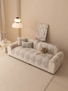 1 chiếc vỏ đệm sofa vải nhung cao cấp, kiểu dáng tối giản, chống trượt, bền chắc, mang lại cảm giác sang trọng, thoải mái, phù hợp cho mọi mùa, kiểu dáng châu Âu, chống trượt, chống bụi, chống trầy xước, bảo vệ sofa, phù hợp với sofa 1-4 chỗ ngồi, sofa hình chữ L. - Màu Khaki - Xem 5