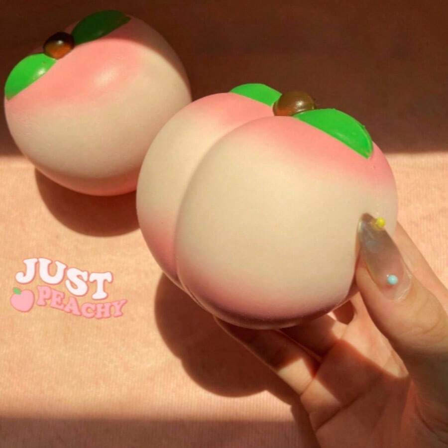 2026 New - Super Soft Peach King Slow Rebound Stress Relief Squeeze Toy - Decompression Gadget - Holiday Gift - Birthday Gift Recommendation - Valentine's Day Gift Recommendation - Gift