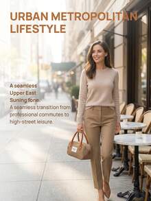 Burberry 1pc Nylon Boston Bag, British Style Handbag, Lightweight Structured Design For Daily Use And Travel, Islamic Festival Gift - Brown - View 6