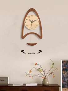 16-Inch Swinging Wall Clock, Luxury Minimalist Decor, Silent Battery Operated, Suitable For Home, School, Office - 1PC - View 5