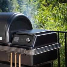 6 Pcs Grill Hooks For Traeger Black Metal Hooks Compatible With Traeger 2022 Timberline And Timberline XL 2023 Ironwood And Ironwood XL Flatrock - 黑色 - 查看 6