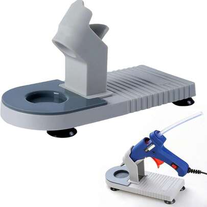 Hot Glue Gun Stand, Home DIY Repair Tool Base, Heating Hot Melt Glue Gun Holder