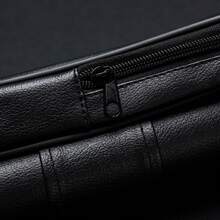 PU 83cm Pool Cue Case With Detachable 25cm Accessory Pouch Fits 1/2 Jointed Cue Stick Extension Cue Ball Chalk And Glove - Black - View 4