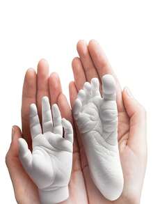 JUEFISH Hand Mold Pink Valentine's Day & Anniversary Handmade Creative Model DIY Children Gift - A - View 2