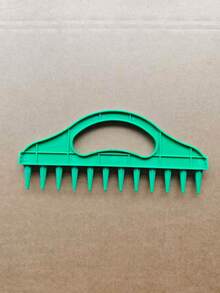 1件土壤播种机/钻孔机，适用于农田、园艺蔬菜种植、农业耙地、蔬菜种植、土壤松土、园艺种子间距钻孔和打孔。 - 土壤播種打孔器 - 查看 2