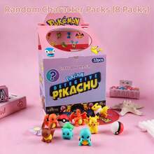 pokemon " Mystery Box" 3D Detachable Plush Toys: Surprise Mystery Draw. Adorable Character Plush Toys-A Must-Have For Back-To-School Season. Perfect As Surprise Gifts Or Party Favors. - Multicolor - View 9