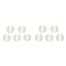 10pcs/5pairs/20pcs/10pairs Soft Comfortable Eyeglass Nose Pads, Soft Nose Pads, Anti-Slip Fashion Eyeglass Nose Pads, Enhance Eyeglass Pads, Gifts - Multicolor - View 10