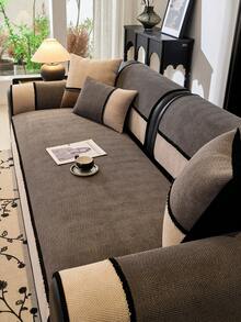 1 chiếc vỏ đệm sofa nhung mềm mại, thoải mái, dùng được cả 4 mùa, kiểu dáng hiện đại tối giản, chống trượt, chống bụi và có thể giặt được, mềm mại, chống phai màu, thân thiện với thú cưng, phù hợp cho phòng ngủ, văn phòng, phòng khách, sofa hình chữ L và sofa 1/2/3/4 chỗ ngồi. - Màu Xám nhạt - Xem 7