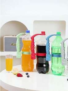 1 tay cầm có thể điều chỉnh, chống trượt, thích hợp cho các chai nước ngọt lớn, nước ép táo và nhiều loại đồ uống khác. - Nhiều màu - Xem 7