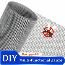 1pc, Gray, DIY Adjustable Anti-Mosquito Mesh Screen, High Density Invisible Mosquito Net For Home, Multi-Scene Applicable Anti-Mosquito, Fly, Insect And Bird Net - Mosquito Screen - View 1
