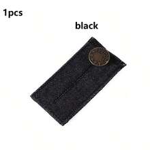 4pcs/Set Pants Extender Kit, Includes Pant Button Extender, Long Hook, Waist Elastic Adjuster And Belt Extender Hook, Metal Button Extender, Waist Expansion Elastic Belt, Practical Sewing Tools - Multicolor - View 10