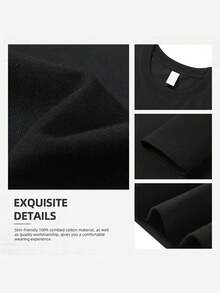 Men T-Shirts - Black - View 2